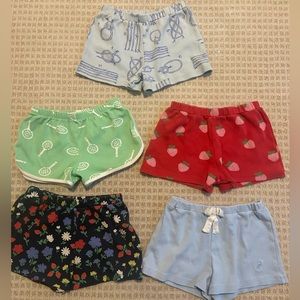 Lot of 5 Beaufort Bonet girls shorts